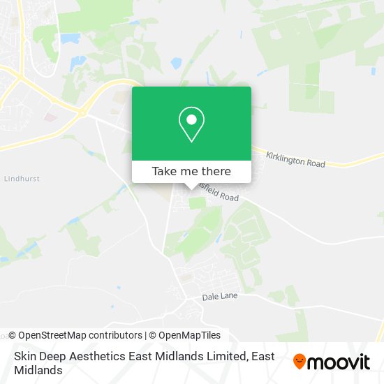 Skin Deep Aesthetics East Midlands Limited map
