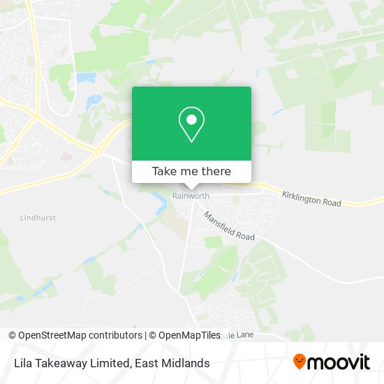 Lila Takeaway Limited map