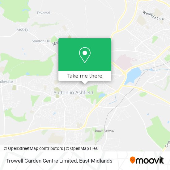 Trowell Garden Centre Limited map