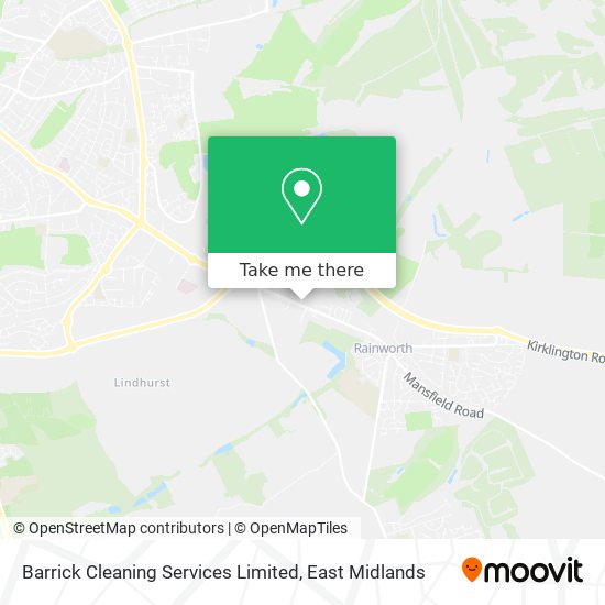 Barrick Cleaning Services Limited map