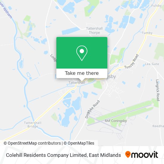 Colehill Residents Company Limited map