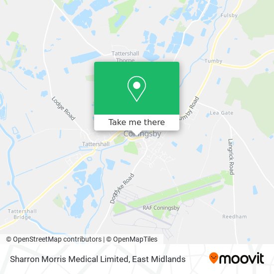 Sharron Morris Medical Limited map