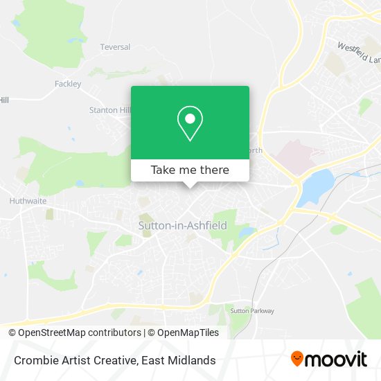 Crombie Artist Creative map