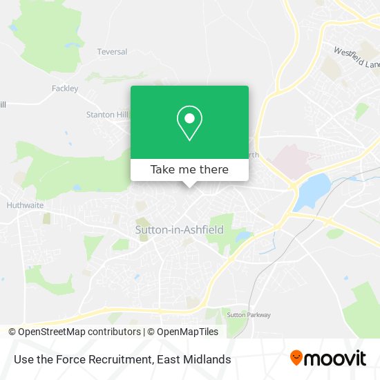 Use the Force Recruitment map