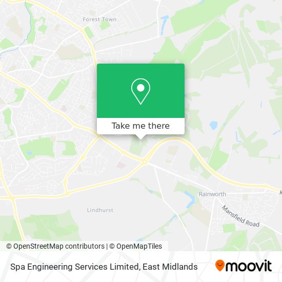 Spa Engineering Services Limited map