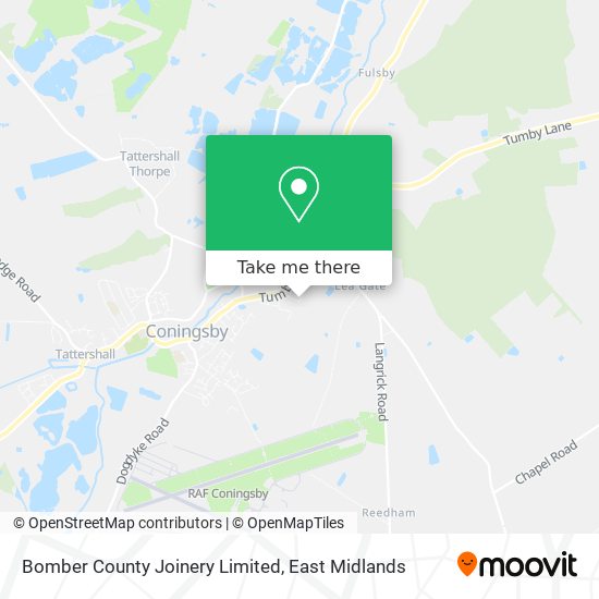Bomber County Joinery Limited map