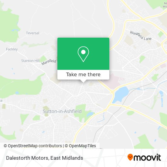 Dalestorth Motors map