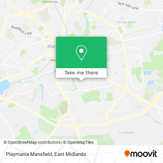 Playmania Mansfield map