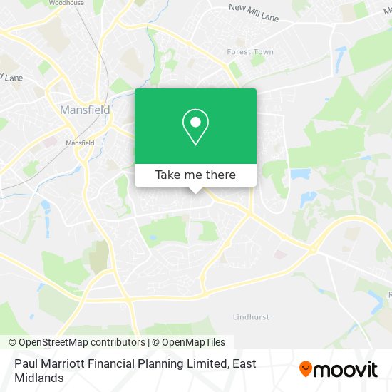 Paul Marriott Financial Planning Limited map