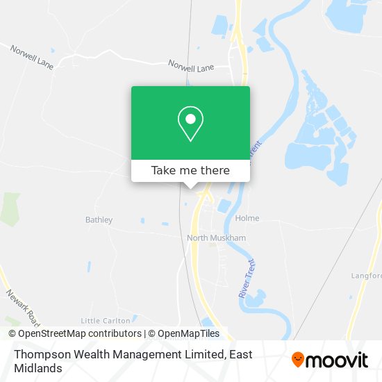 Thompson Wealth Management Limited map