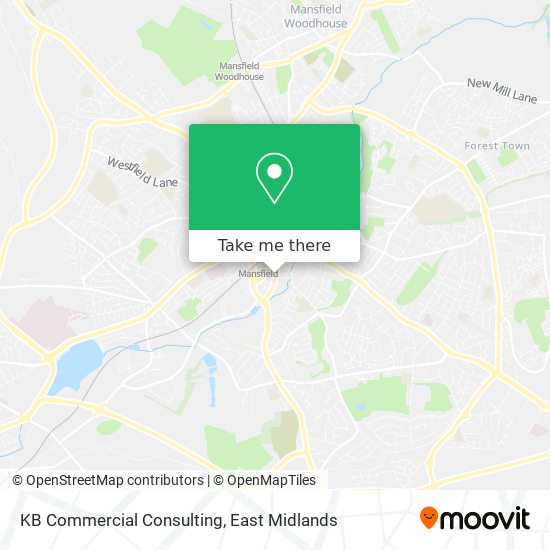 KB Commercial Consulting map