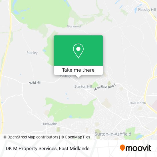 DK M Property Services map