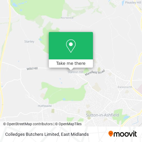 Colledges Butchers Limited map