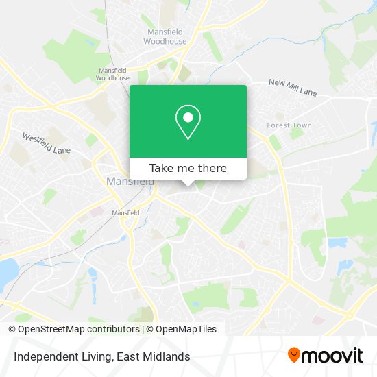 Independent Living map