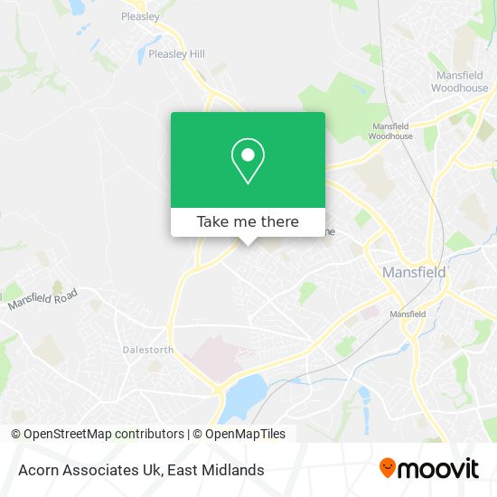 Acorn Associates Uk map