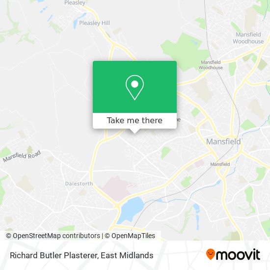 Richard Butler Plasterer map