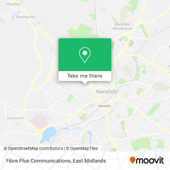 Fibre Plus Communications map