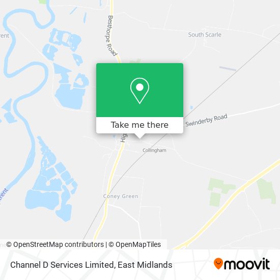 Channel D Services Limited map