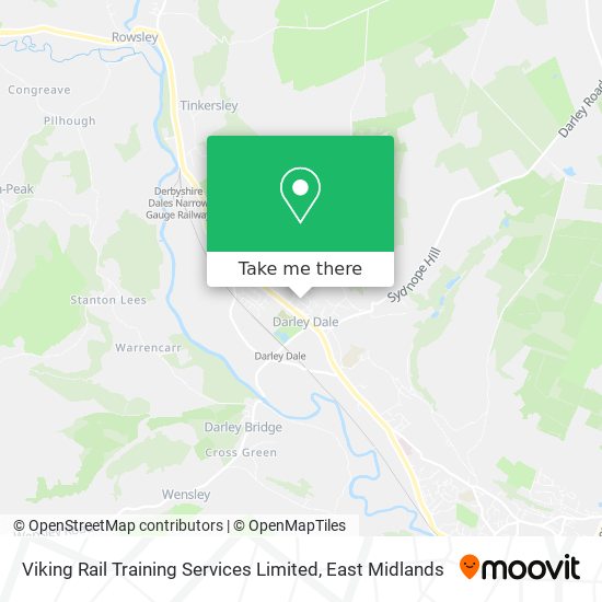 Viking Rail Training Services Limited map