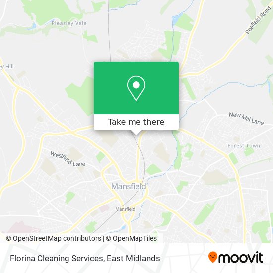 Florina Cleaning Services map