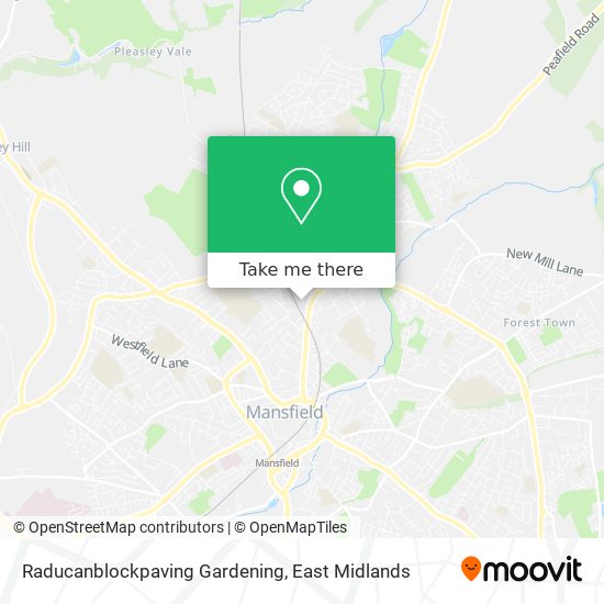 Raducanblockpaving Gardening map