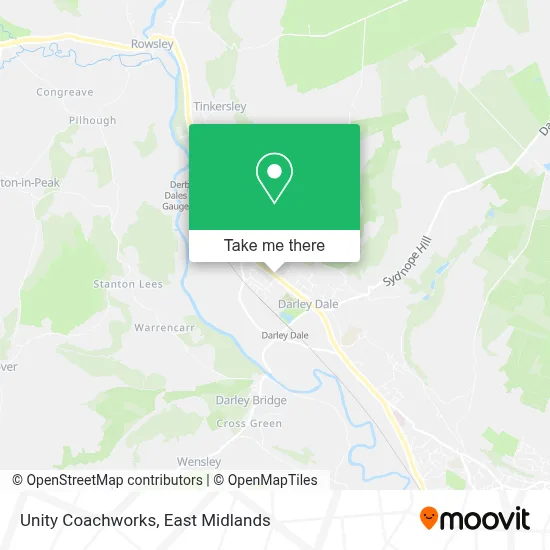 Unity Coachworks map
