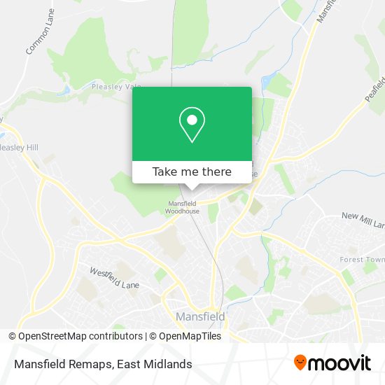 Mansfield Remaps map