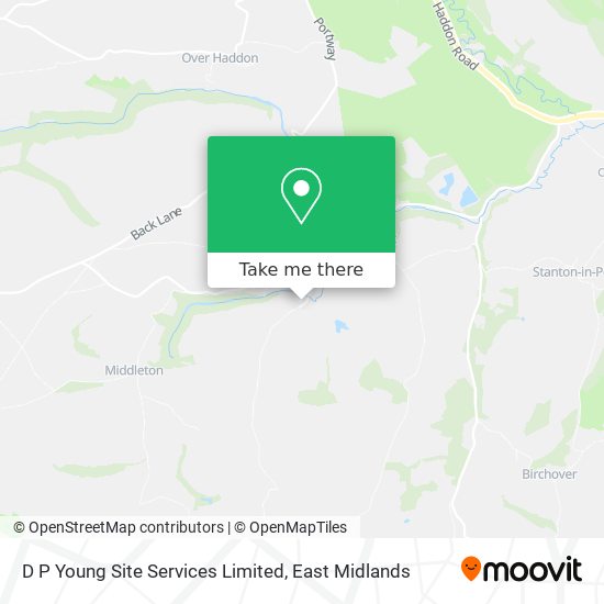 D P Young Site Services Limited map