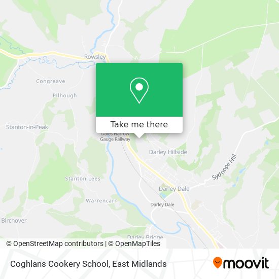 Coghlans Cookery School map