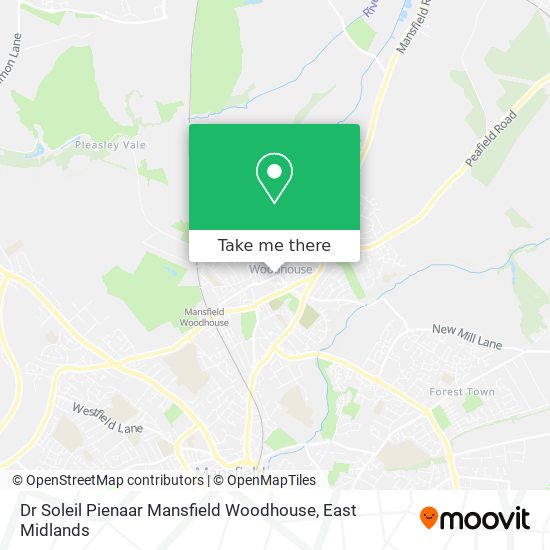 Dr Soleil Pienaar Mansfield Woodhouse map