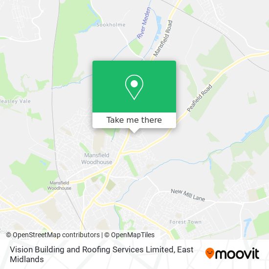 Vision Building and Roofing Services Limited map