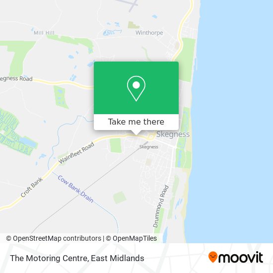 The Motoring Centre map