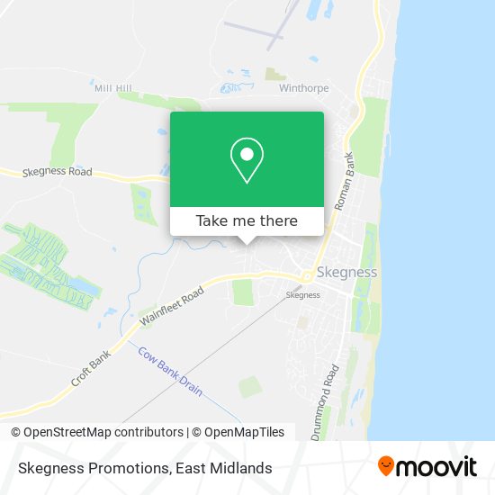 Skegness Promotions map