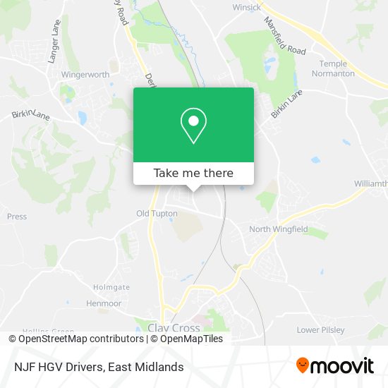 NJF HGV Drivers map