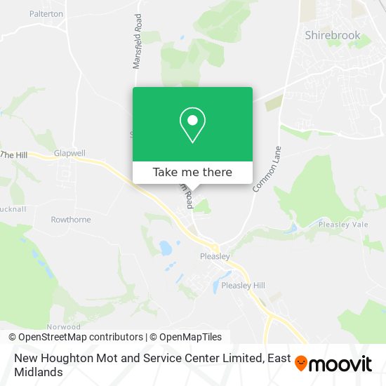 New Houghton Mot and Service Center Limited map