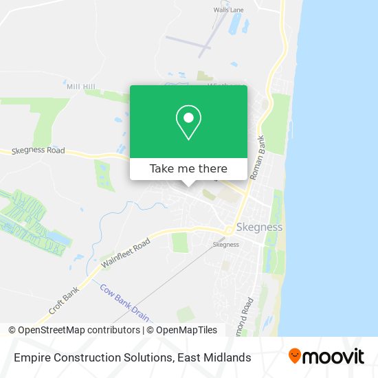 Empire Construction Solutions map