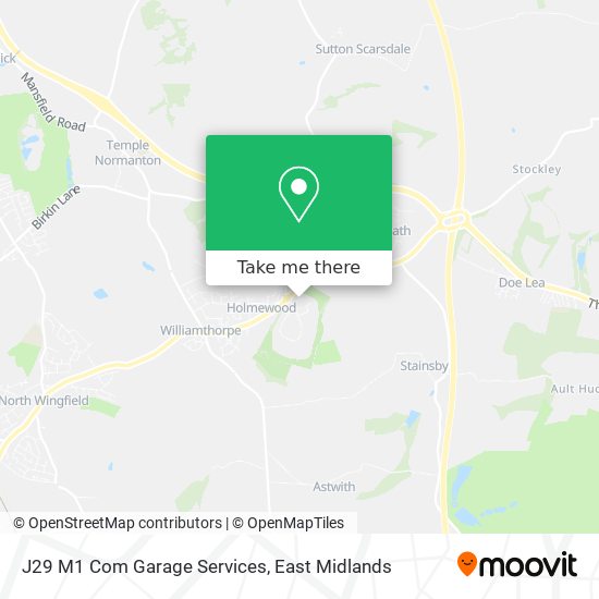 J29 M1 Com Garage Services map