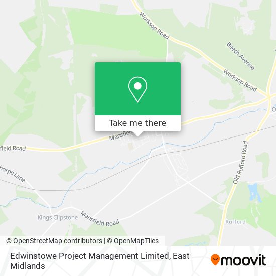 Edwinstowe Project Management Limited map
