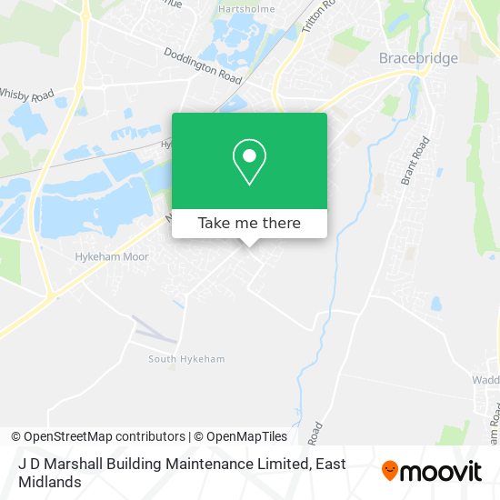 J D Marshall Building Maintenance Limited map