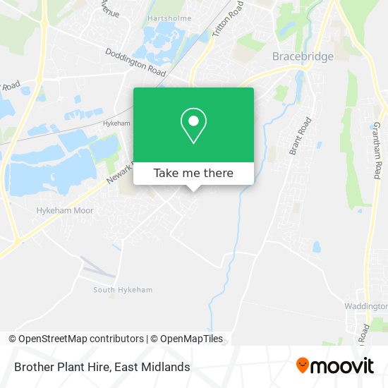 Brother Plant Hire map