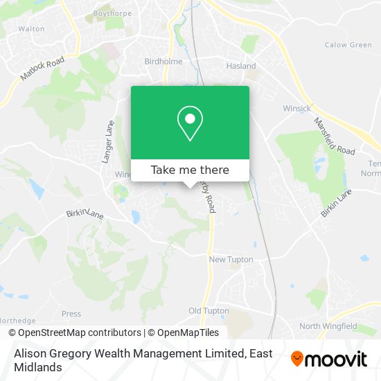 Alison Gregory Wealth Management Limited map