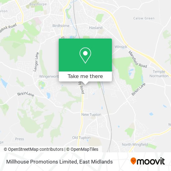 Millhouse Promotions Limited map