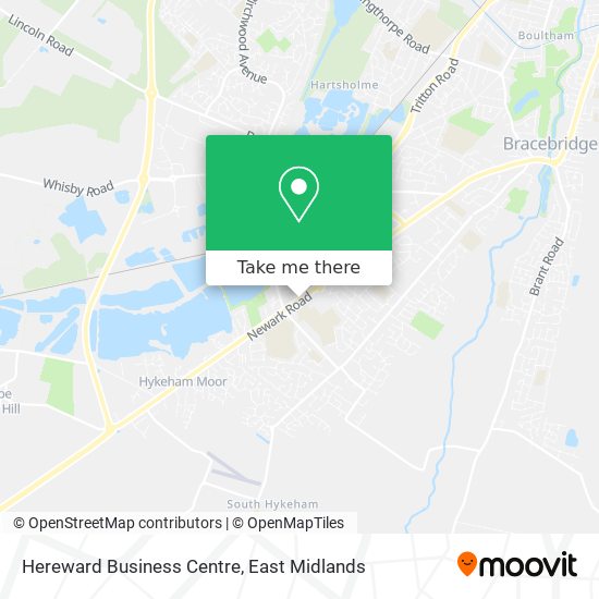 Hereward Business Centre map