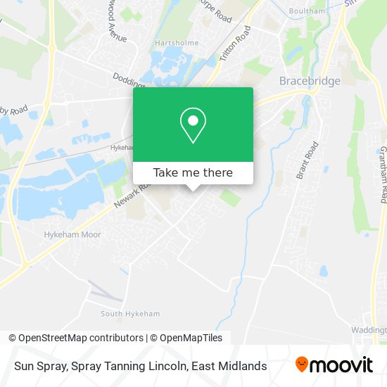 Sun Spray, Spray Tanning Lincoln map