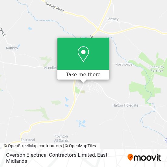 Overson Electrical Contractors Limited map