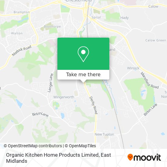 Organic Kitchen Home Products Limited map