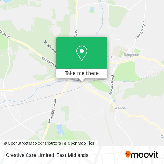 Creative Care Limited map