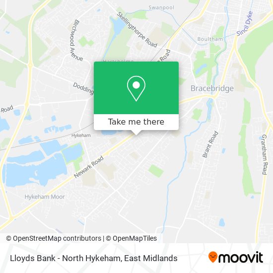 Lloyds Bank - North Hykeham map