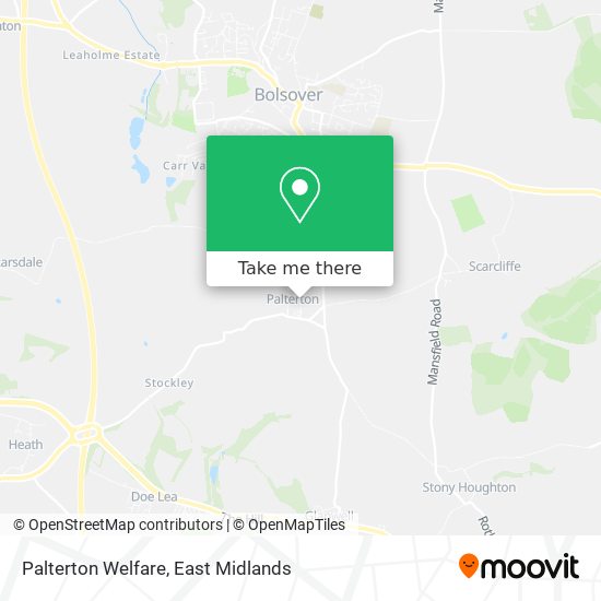 Palterton Welfare map