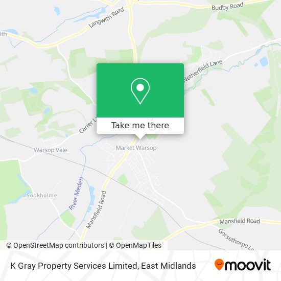 K Gray Property Services Limited map
